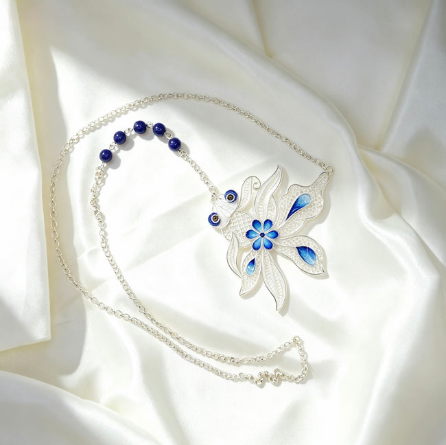 Enamel Koi Pendant Main Image