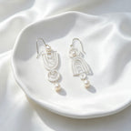 Geometric Filigree Earrings