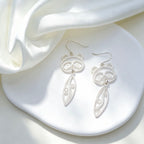 Panda Bamboo Earrings