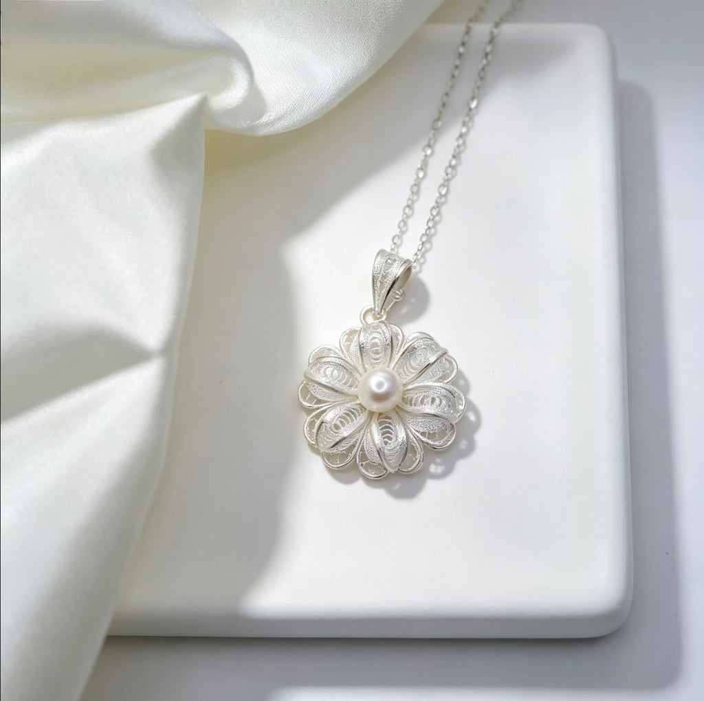 Layered Petal Necklace