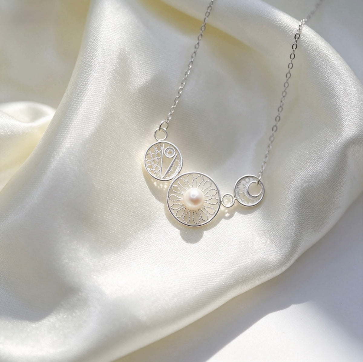 Geometric Line Necklace