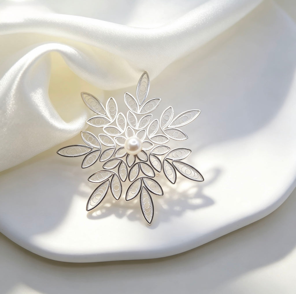 Snowflake Brooch