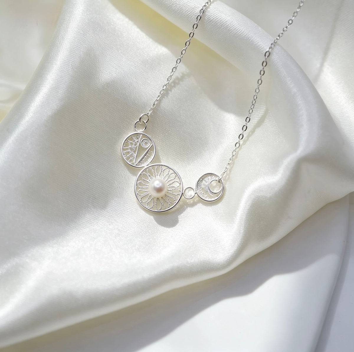 Geometric Line Necklace
