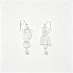 Geometric Filigree Earrings