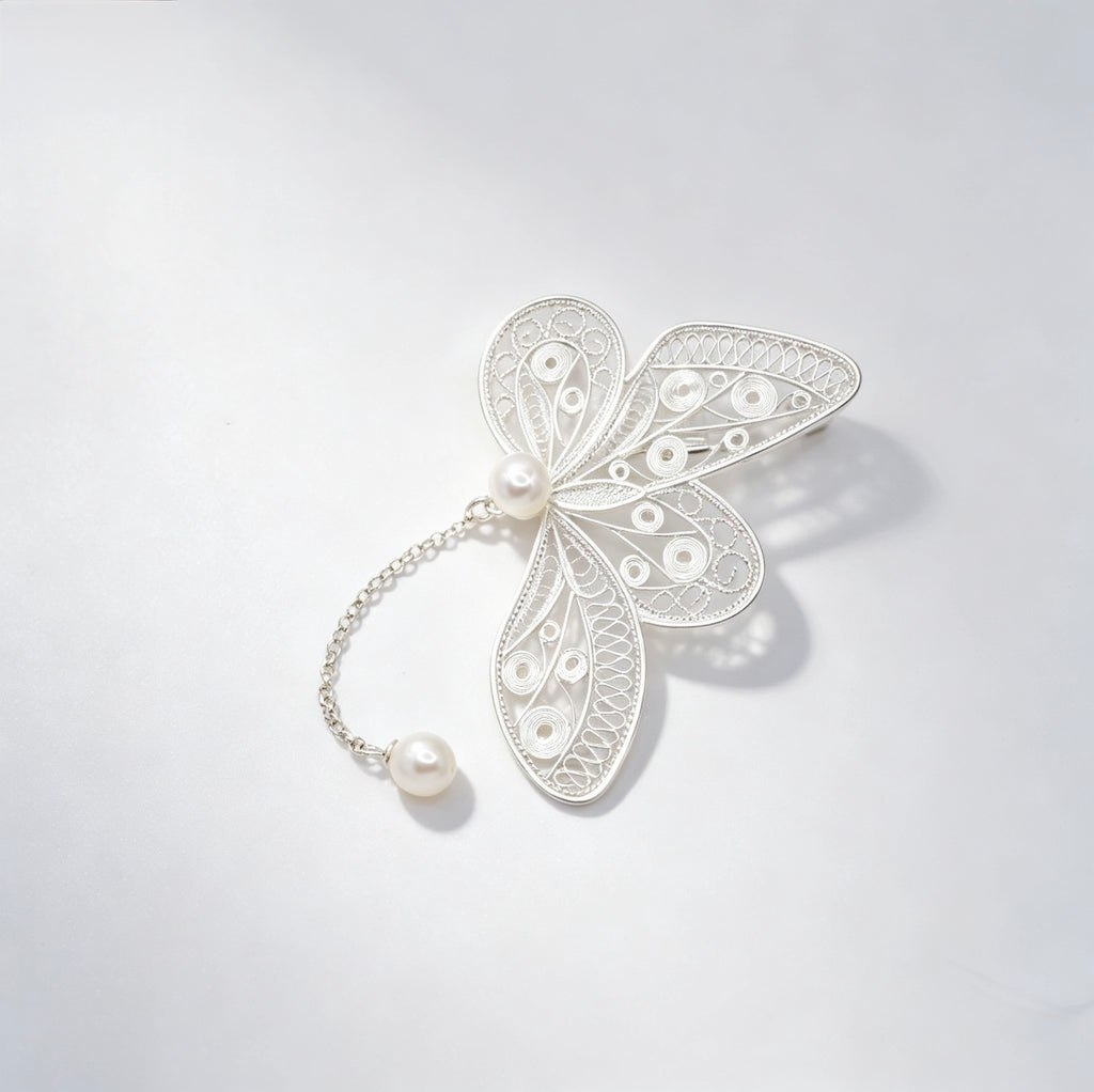 Butterfly Wing Brooch