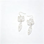 Panda Bamboo Earrings