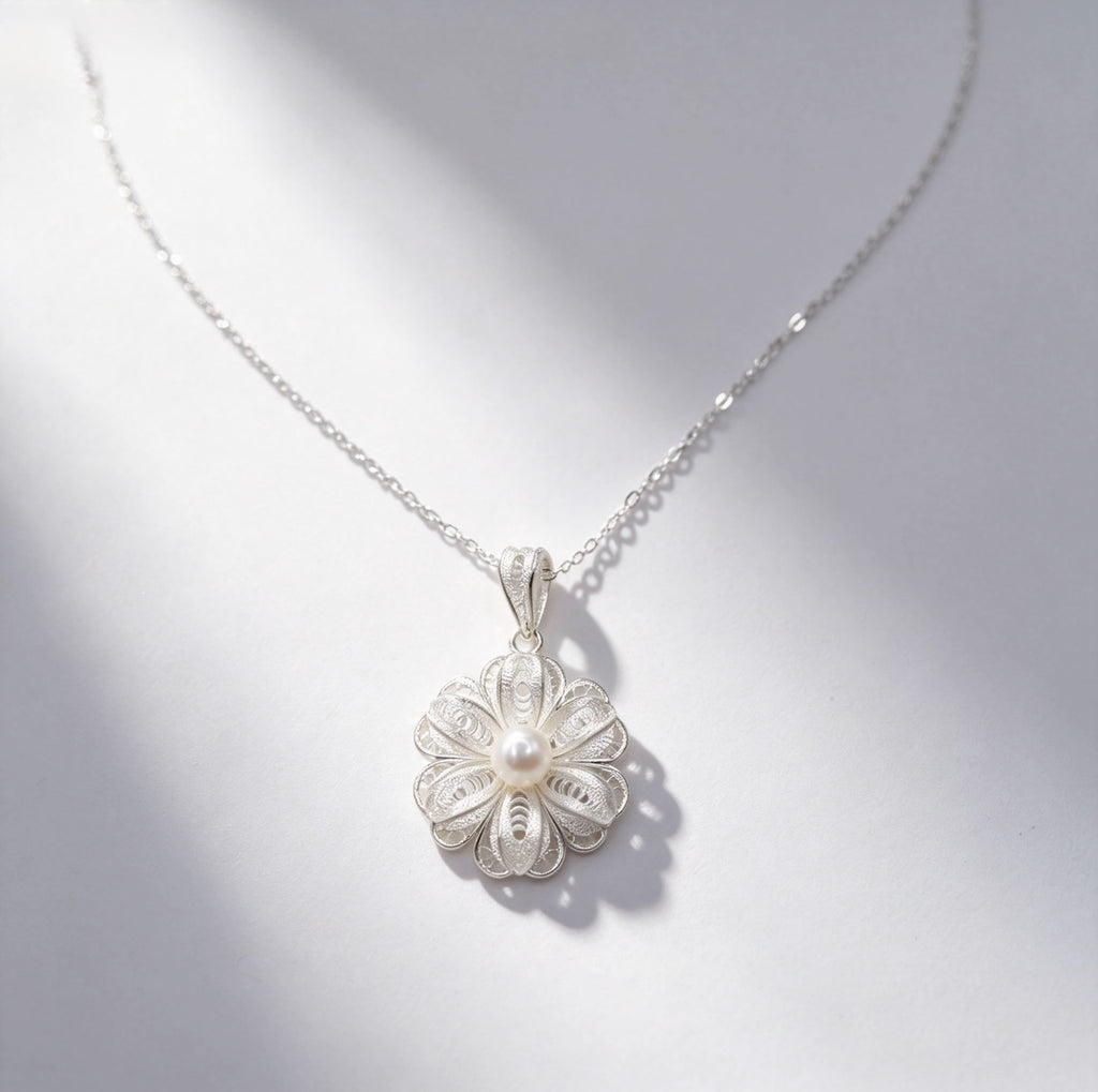 Layered Petal Necklace