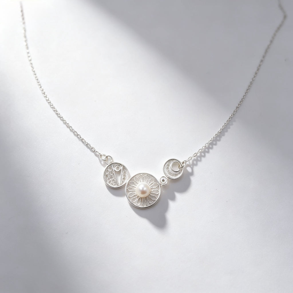 Geometric Line Necklace