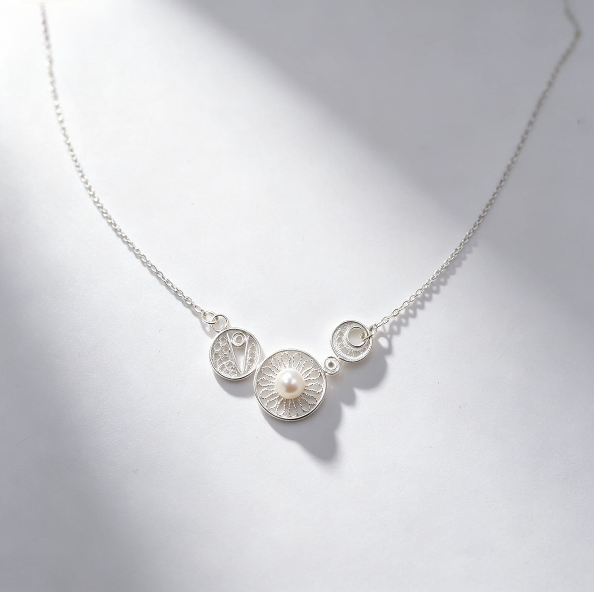 Geometric Line Necklace