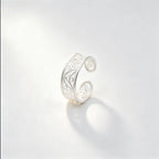 Open Leaf Ring