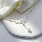 Orchid Wood Necklace