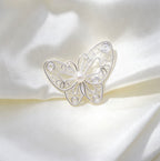 Butterfly Pearl Brooch