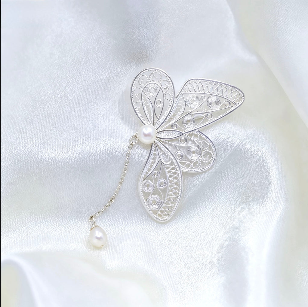 Butterfly Wing Brooch