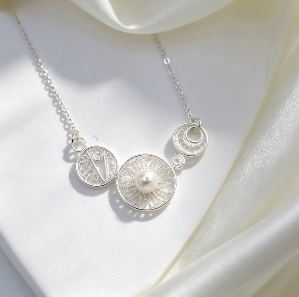 Geometric Line Necklace