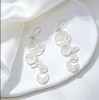Organic Circle Earrings