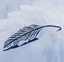 Feather Brooch