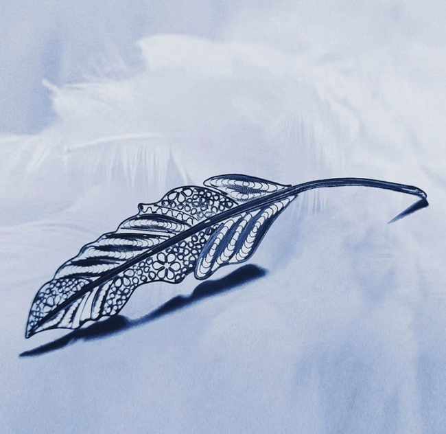 Feather Brooch Hover Image