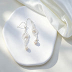 Asymmetric Pearl Earrings
