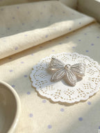 Openwork Bow Brooch