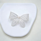 Openwork Bow Brooch