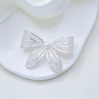 Openwork Bow Brooch